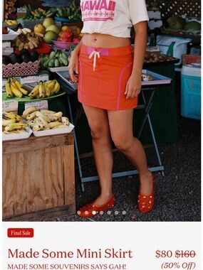Made Some Sportswear Skirt Size 4